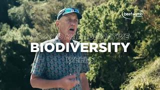 How to manage native biodiversity weeds - Professor David Norton explains