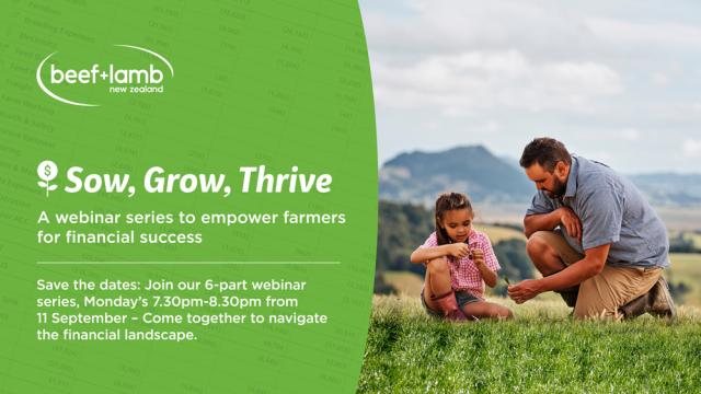 Sow, Grow, Thrive banner