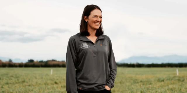 image of Emma Poole on farm