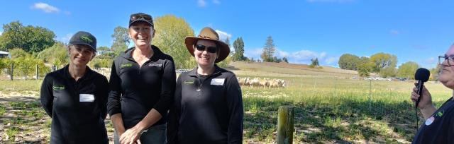 image of blnz staff at 2024 annual meeting field trip