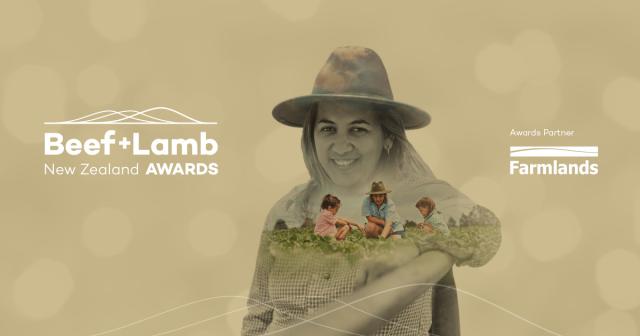 blnz awards banner image of woman over montage