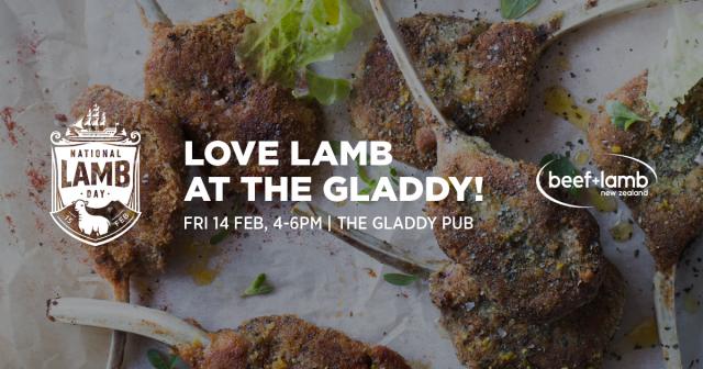 national lamb day banner featuring logo and image of lamb cutlets