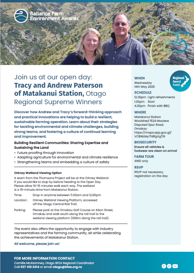 Ballance open day