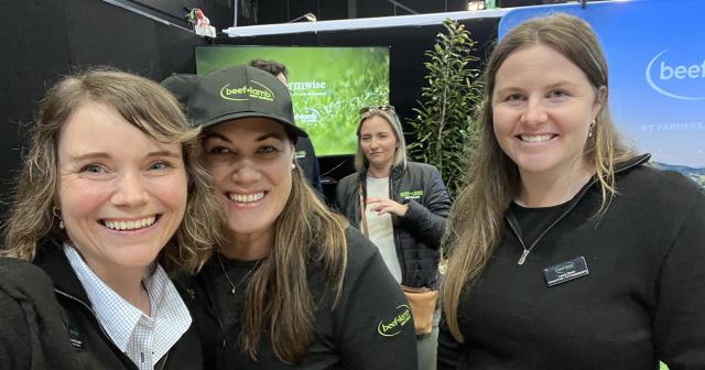 image of B+LNZ staff at fieldays