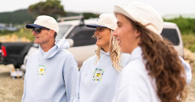 image of three ladies near ute