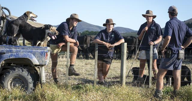 image of farmers outside