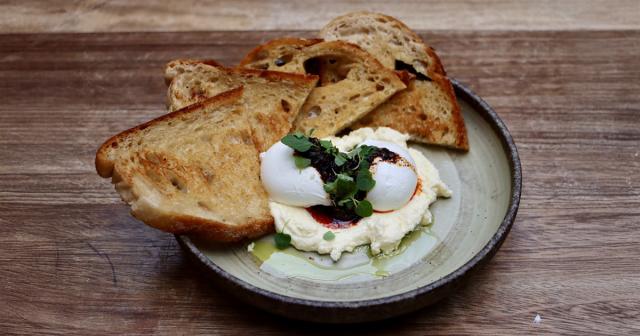 image of eggs and toast