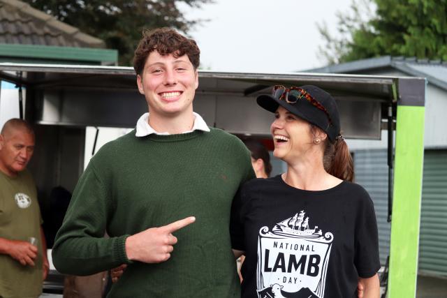 image of lesley coppell and her son Lachie