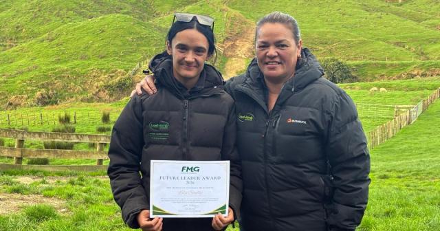 image of award winner Lily Scully and Pania King