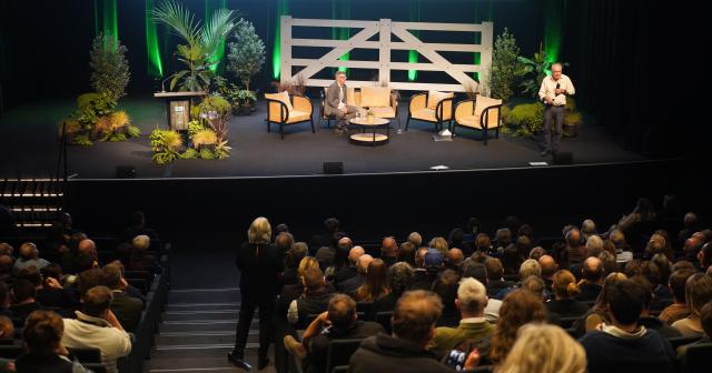 image of two men presenting at OTG conference