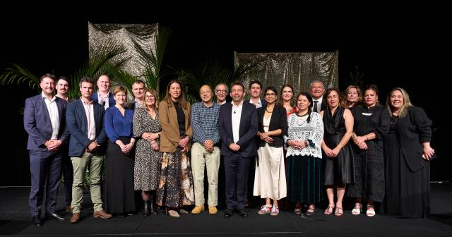 image of all B+LNZ Award 2026 winners group shot