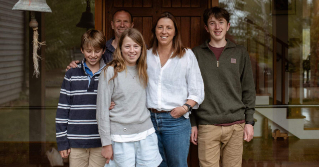 image of acland family