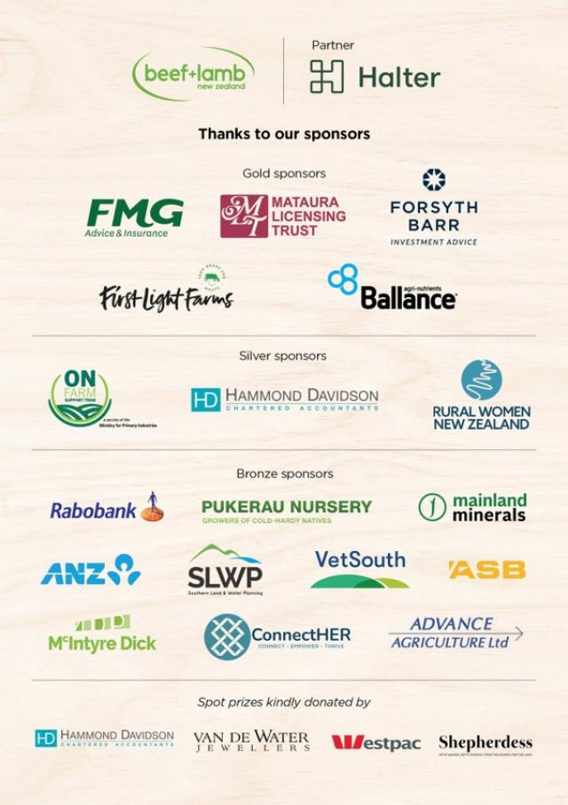 logo lock up of sponsors