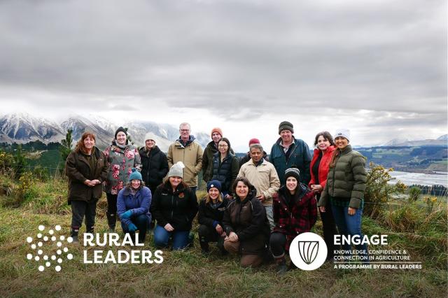 image of students as part of Rural Leaders Engage programme