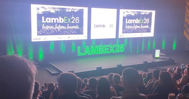 image of LambEx conference stage