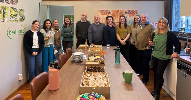 image of B+LNZ Genetics staff in Dunedin