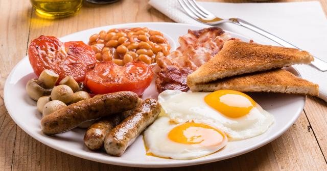 image of hot breakfast