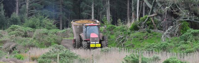 tractor feed tractor with winter feed
