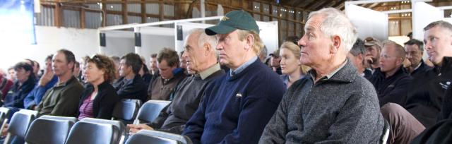 farmers in audience