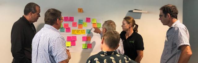 workshop workshop attendees brainstorming