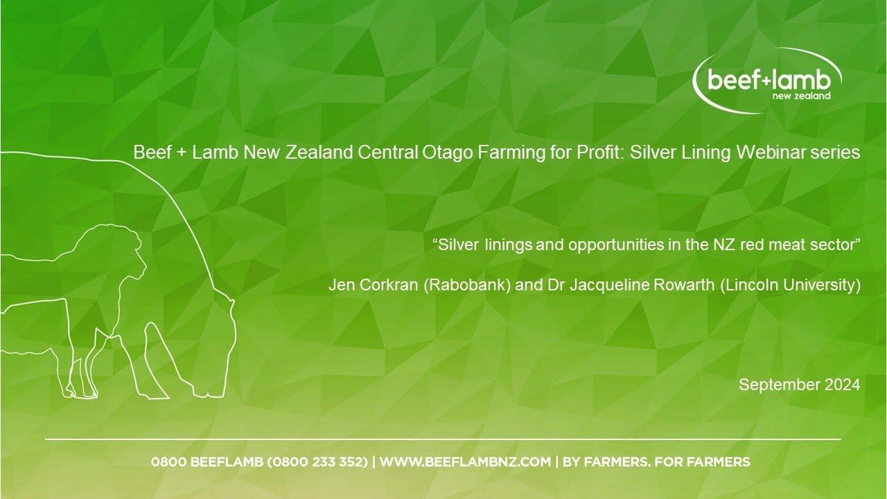 Silver linings and opportunities in the NZ red meat sector | Beef ...